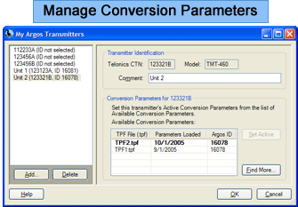 Manage Transmitters